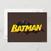 Batman | Logo oude school Briefkaart (Voorkant / Achterkant)