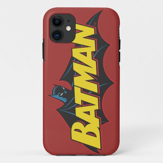 Batman | Logo oude school Case-Mate iPhone Case (Achterkant)