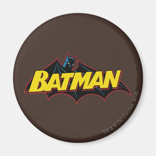 Batman | Logo oude school Magneet (Voorkant)