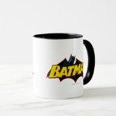 Batman | Logo oude school Mok (Voorkant rechts)