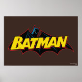 Batman | Logo oude school Poster (Voorkant)