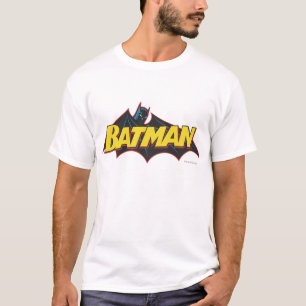 Batman Logo oude school T-shirt
