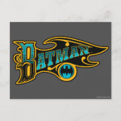 Batman | Logo Turquoise Briefkaart (Voorkant)