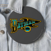 Batman | Logo Turquoise Ronde Button 6,0 Cm (In situ)