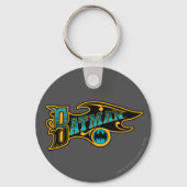Batman |  Logo Turquoise Sleutelhanger (Voorkant)