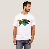 Batman |  Logo Turquoise T-shirt (Voorkant volledig)