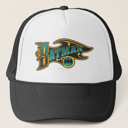 Batman | Logo Turquoise Trucker Pet (Voorkant)