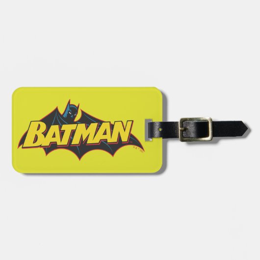 Batman | Logo van de oude school Bagagelabel (Voorkant horizontaal)