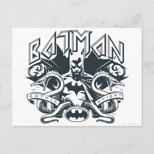 Batman | Logo van slangen Briefkaart (Voorkant)