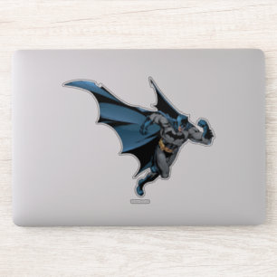 Batman loopt met gekletter sticker