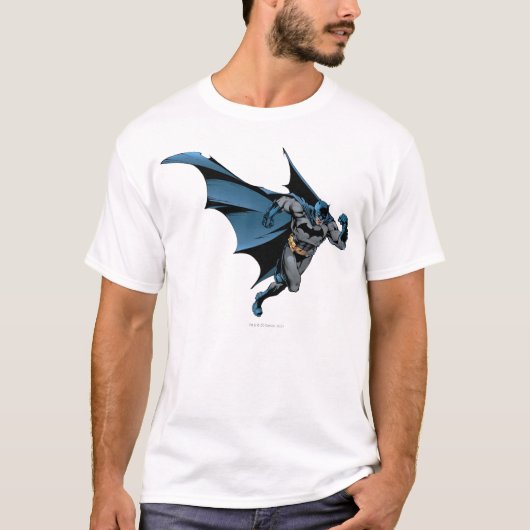 Batman loopt met gekletter t-shirt (Voorkant)