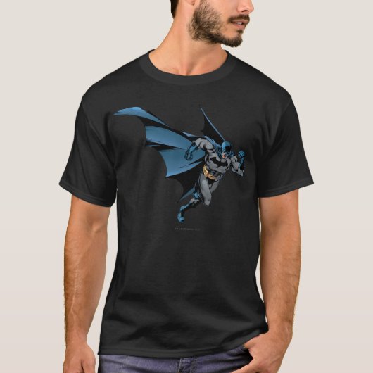 Batman loopt met gekletter t-shirt (Voorkant)
