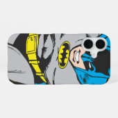 Batman Lunges Forward iPhone 16 Hoesje (Achterkant horizontaal)