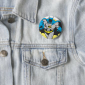 Batman Lunges Forward Ronde Button 5,7 Cm (In situ)
