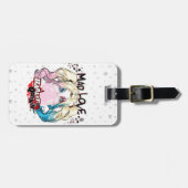 Batman | Mad Love Harley Quinn kauwgom Bagagelabel (Voorkant horizontaal)