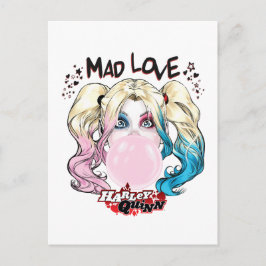 Batman | Mad Love Harley Quinn kauwgom Briefkaart