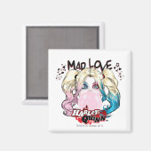 Batman | Mad Love Harley Quinn kauwgom Magneet (Voorkant / Achterkant)