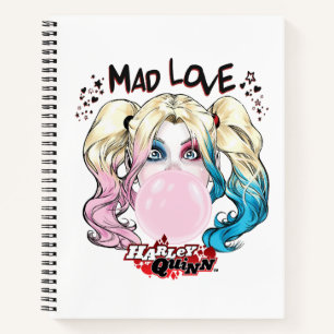 Batman   Mad Love Harley Quinn kauwgom Notitieboek
