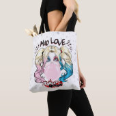Batman | Mad Love Harley Quinn kauwgom Tote Bag (Dichtbij)