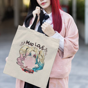 Batman   Mad Love Harley Quinn kauwgom Tote Bag