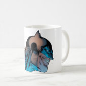Batman - Maskhoofd van onder Koffiemok (Voorkant rechts)