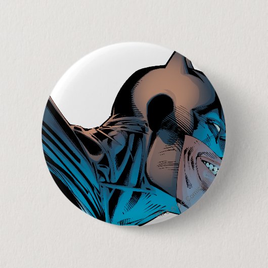 Batman - Maskhoofd van onder Ronde Button 5,7 Cm (Voorkant)