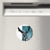 Batman met achtergrond stad magneet (Insitu (Vaatwasser))