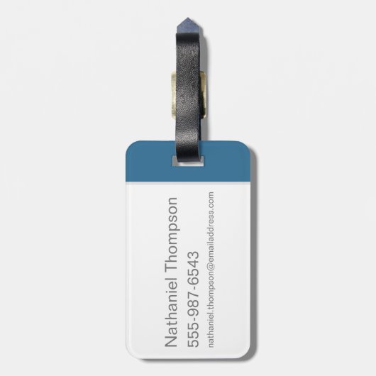 Batman met Batclaw Bagagelabel (Achterkant verticaal)