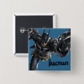 Batman met Batclaw Vierkante Button 5,1 Cm (Voorkant /achterkant)