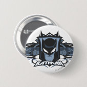 Batman met Batmobiles Ronde Button 5,7 Cm (Voorkant /achterkant)