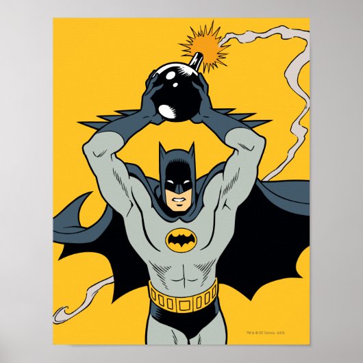 Batman met Bomb Poster (Voorkant)