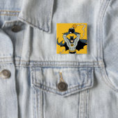 Batman met Bomb Vierkante Button 5,1 Cm (In situ)