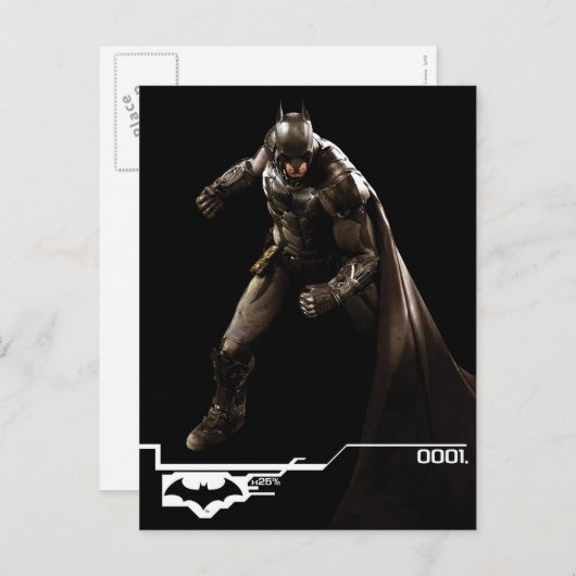 Batman met Cape Briefkaart (Voorkant / Achterkant)