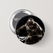 Batman met Cape Ronde Button 5,7 Cm (Voorkant /achterkant)