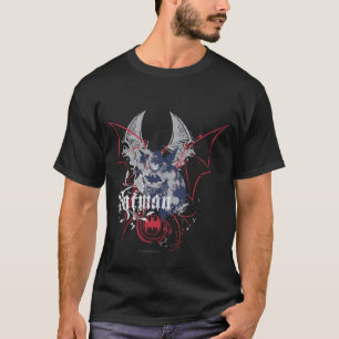 Batman met grijs en rood t-shirt
