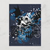 Batman met Knotwork Collage Briefkaart (Voorkant)