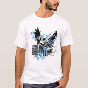 Batman met Knotwork Collage T-shirt