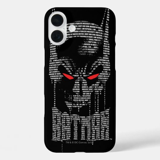 Batman met mantra Case-Mate iPhone case (Achterkant)