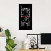 Batman met mantra poster (Thuiskantoor)