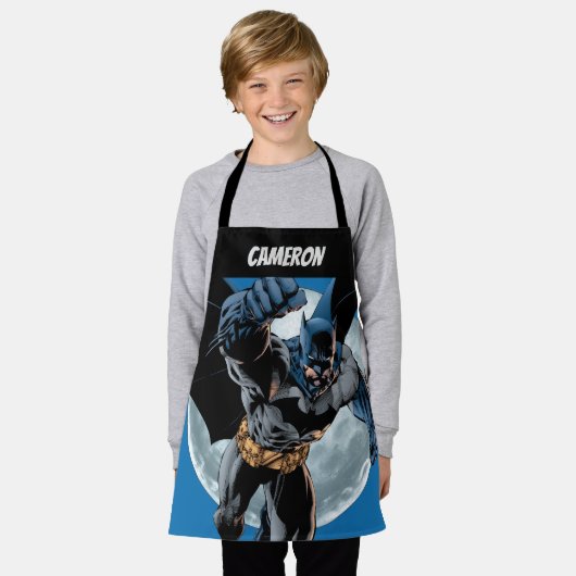 Batman met Moon Schort (Gedragen)