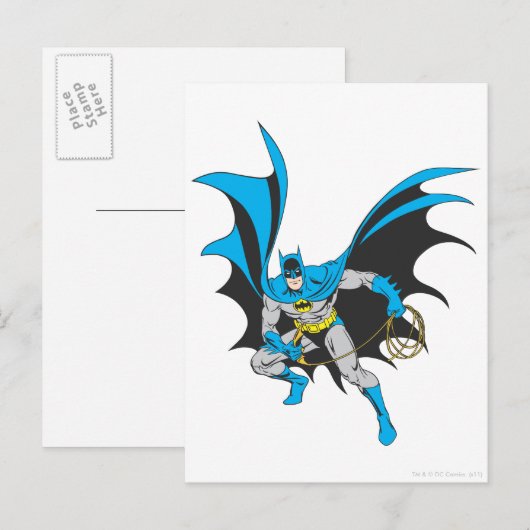 Batman met Rope Briefkaart (Voorkant / Achterkant)
