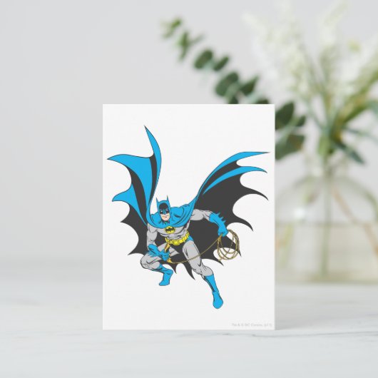 Batman met Rope Briefkaart (Staand voorkant)