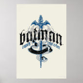 Batman | Naam met zwaard Logo Poster (Voorkant)