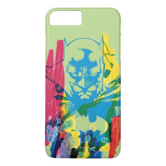 Batman Neon Marker Collage Case-Mate iPhone Case (Achterkant)