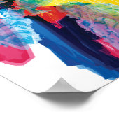 Batman Neon Marker Collage Poster (Hoek)