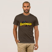 Batman | Old School Logo T-shirt (Voorkant volledig)