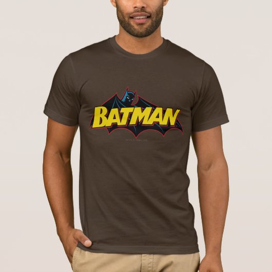 Batman | Old School Logo T-shirt (Voorkant)
