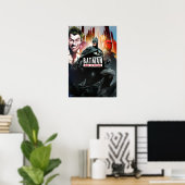 Batman onder het Rode Hood Poster (Thuiskantoor)