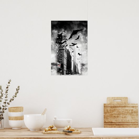 BATMAN-ontwerp Poster (Keuken)