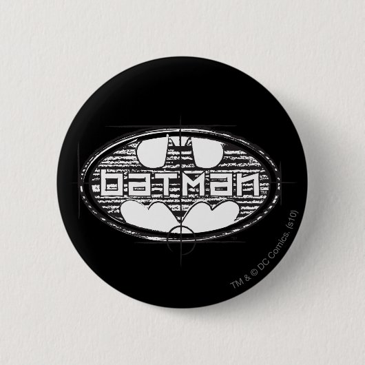Batman | OntwerpLogo Ronde Button 5,7 Cm (Voorkant)
